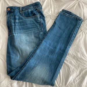 American Eagle Hi-Rise Jegging Blue Size 18